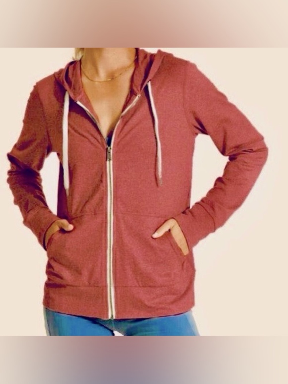 Vuori Halo Performance Zip Up Hoodie Size XS